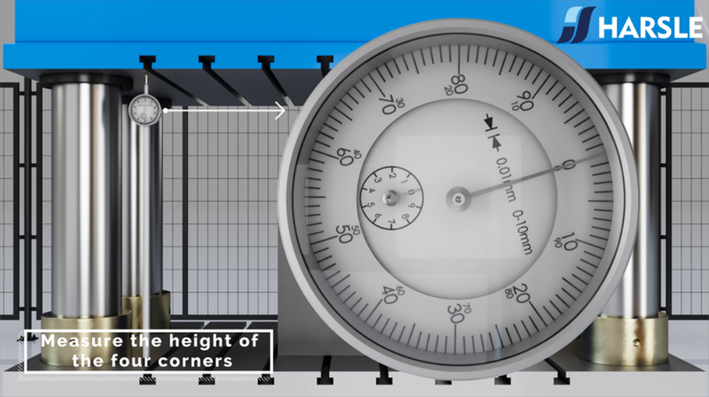 Slider leveling procedure