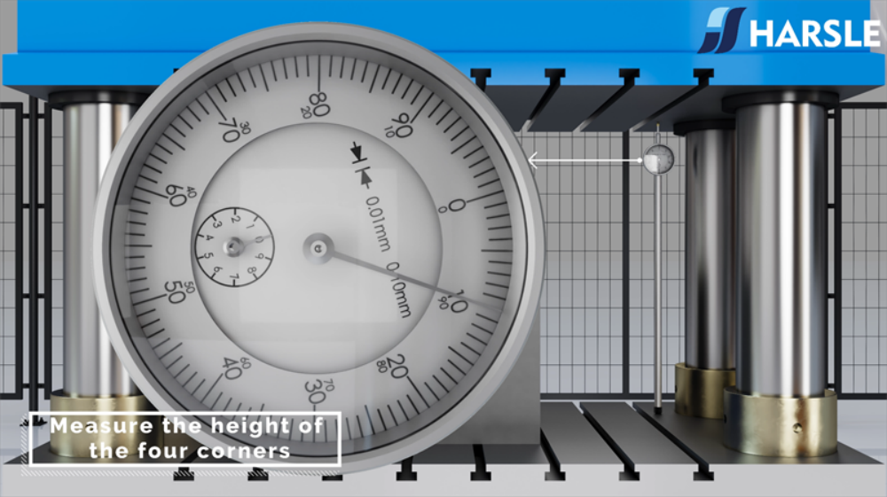 Slider leveling procedure