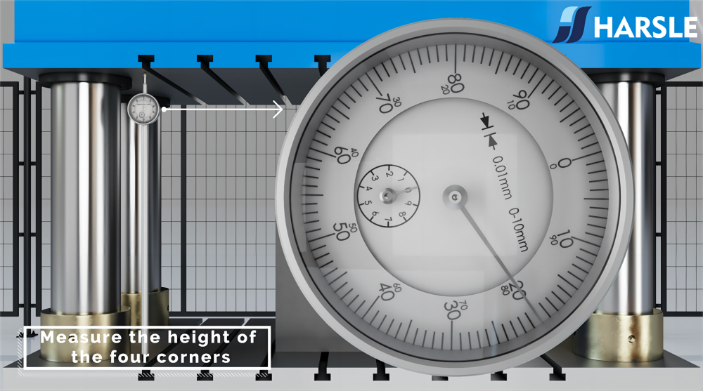 Slider leveling procedure