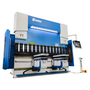 Genius WE67K-160T3200 CNC Hydraulic Press Brake with DA-66T And Sheet Follower for Deep Box Forming
