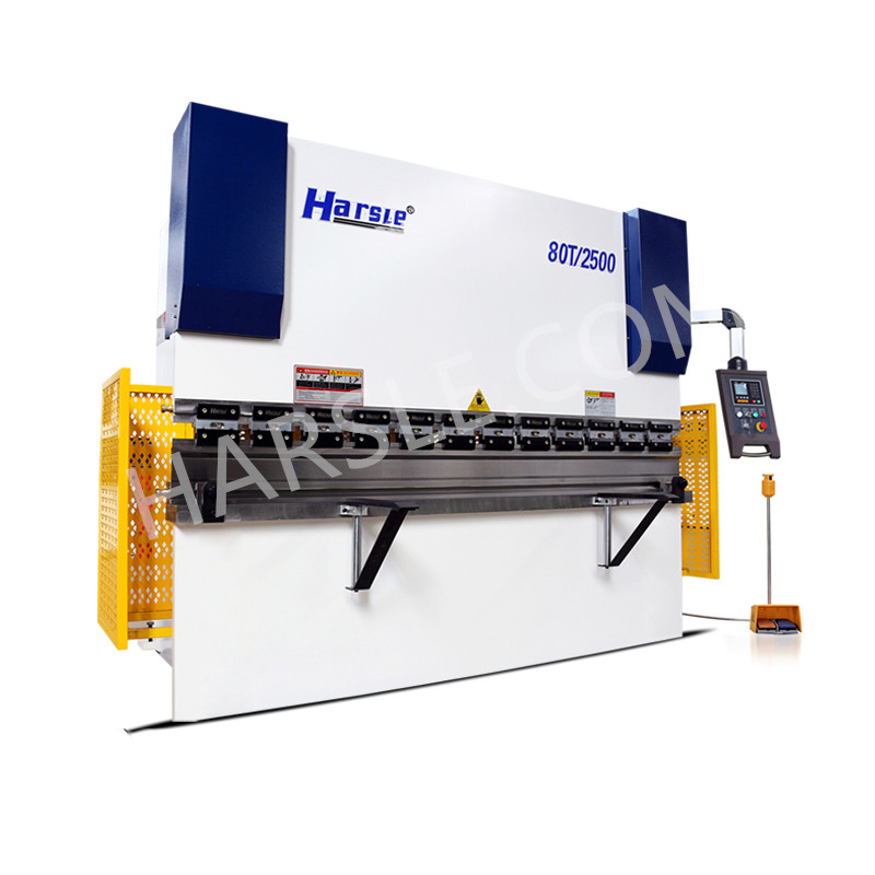 Sheet Metal Bending Press Wc67k 80t2500 Nc Hydraulic Bending Machine With E21 Harsle Machine 4756