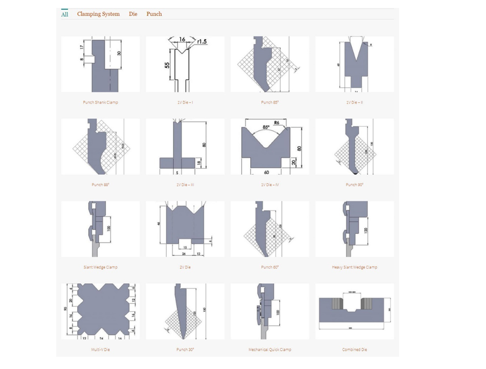 Press brake stroke HARSLE