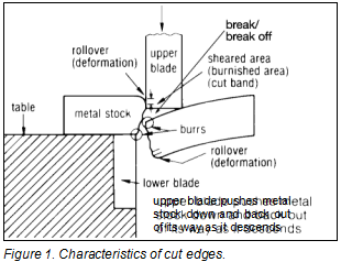 Shearing material shop