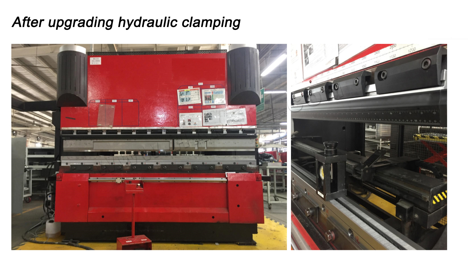 Advantages of CNC Press Brake Tooling Hydraulic Clamping System HARSLE