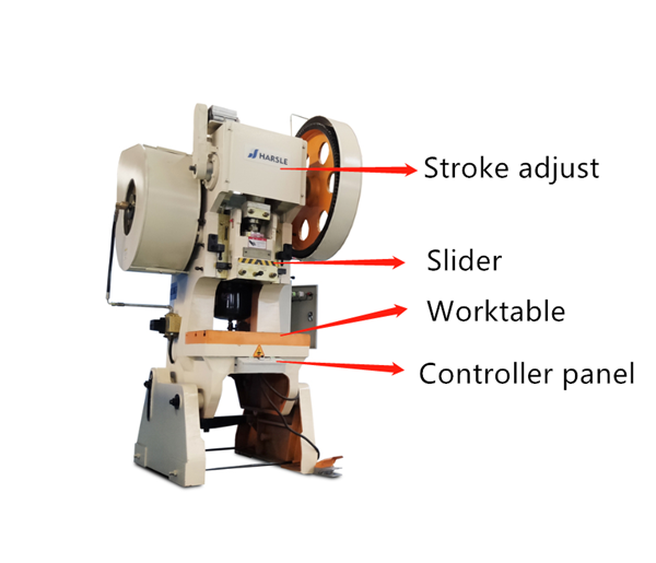 How to Change The Stroke And Die of Power Press HARSLE