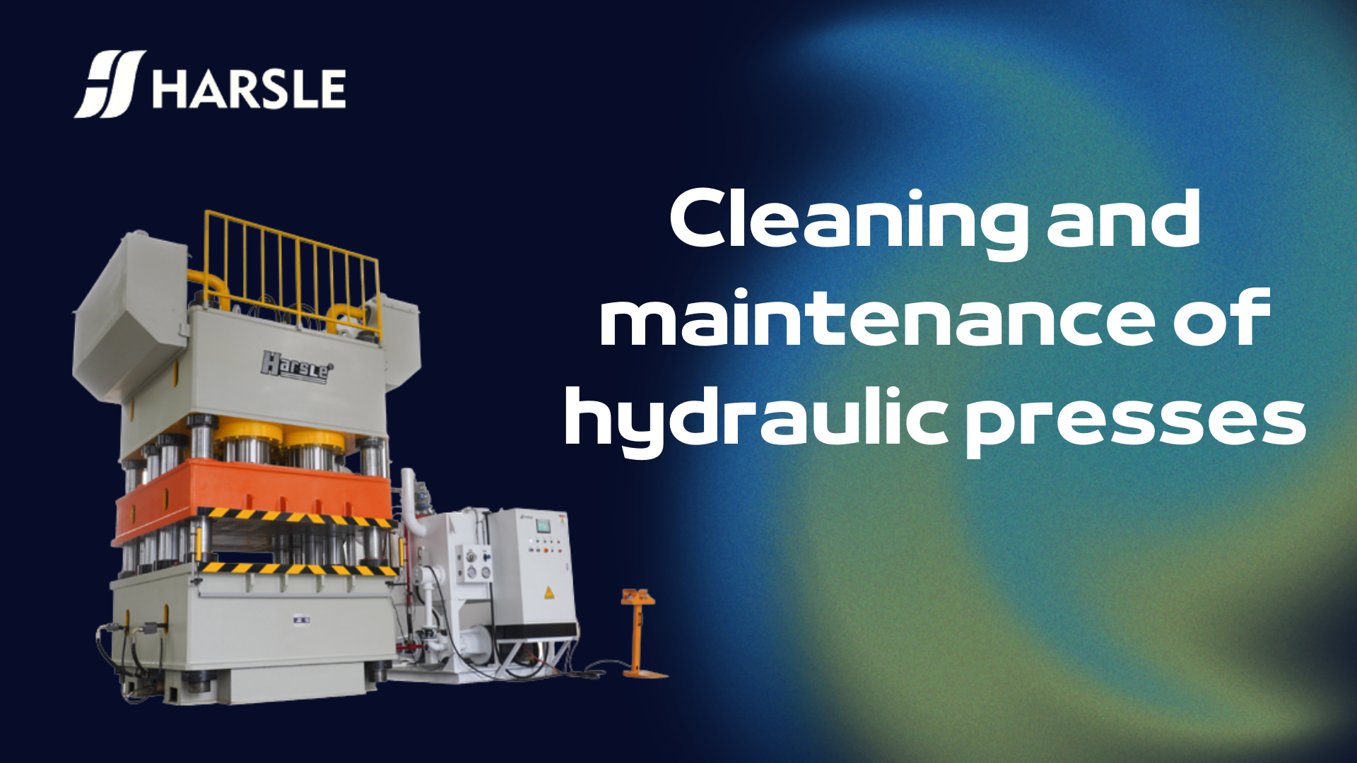 Hydraulic press maintenance