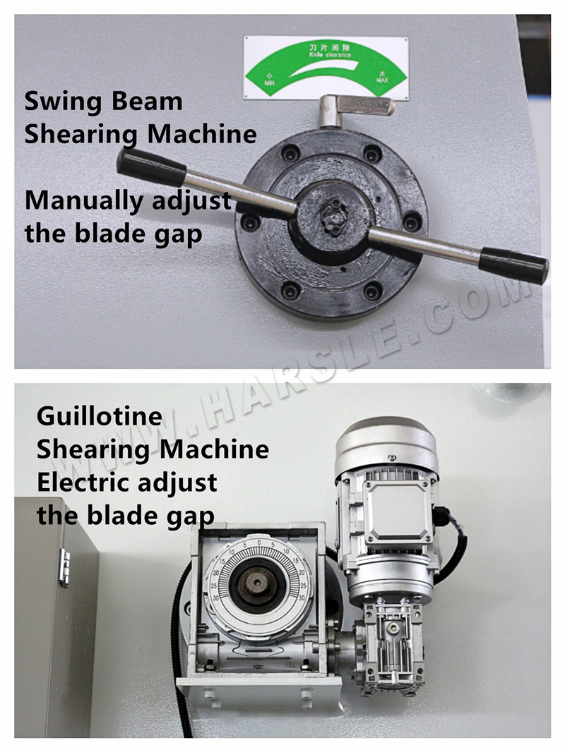 How to Adjust the Blade Gap of Shearing Machine? HARSLE