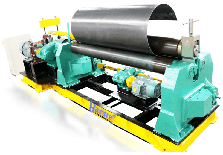 How to roll a cone with a rolling machine HARSLE