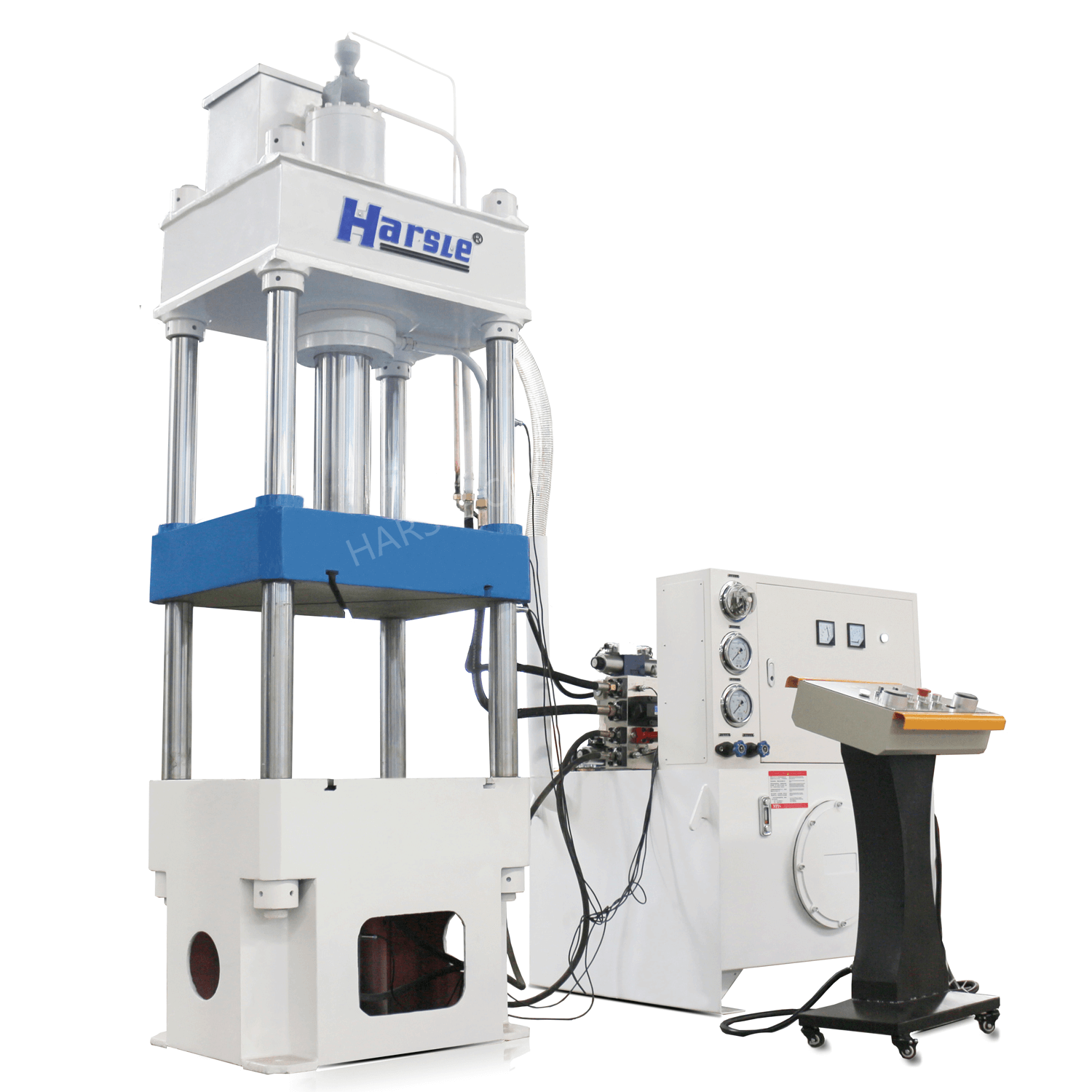 Working Principle Of Four-Column Hydraulic Press - HARSLE MACHINE