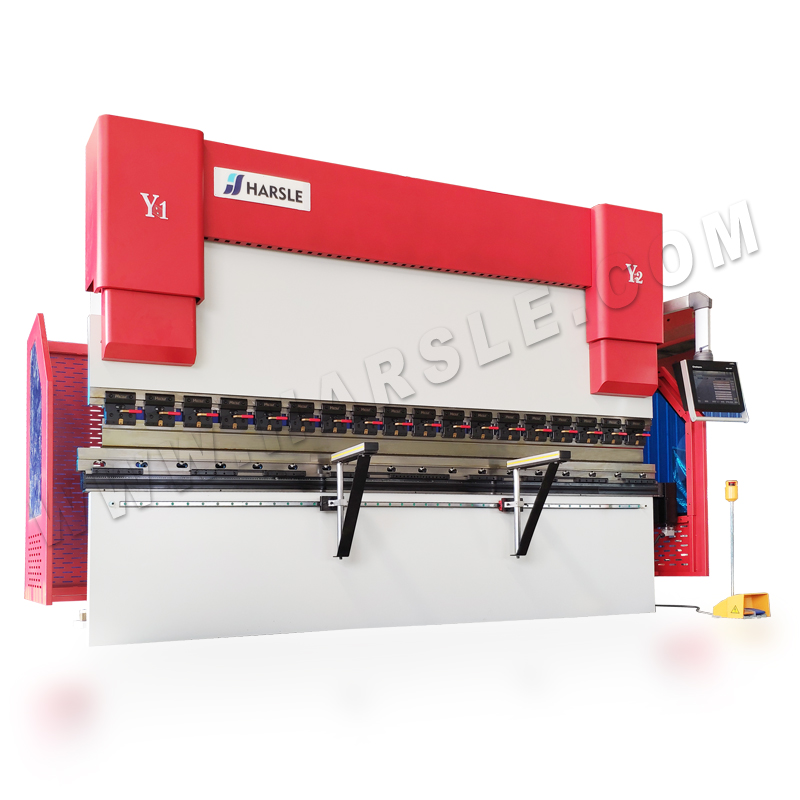 Hydraulic press brake for sheet metal bending with DA58T HARSLE