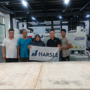 HARSLE Hydraulic Guillotine shearing machine in Malaysia, Customer feedback