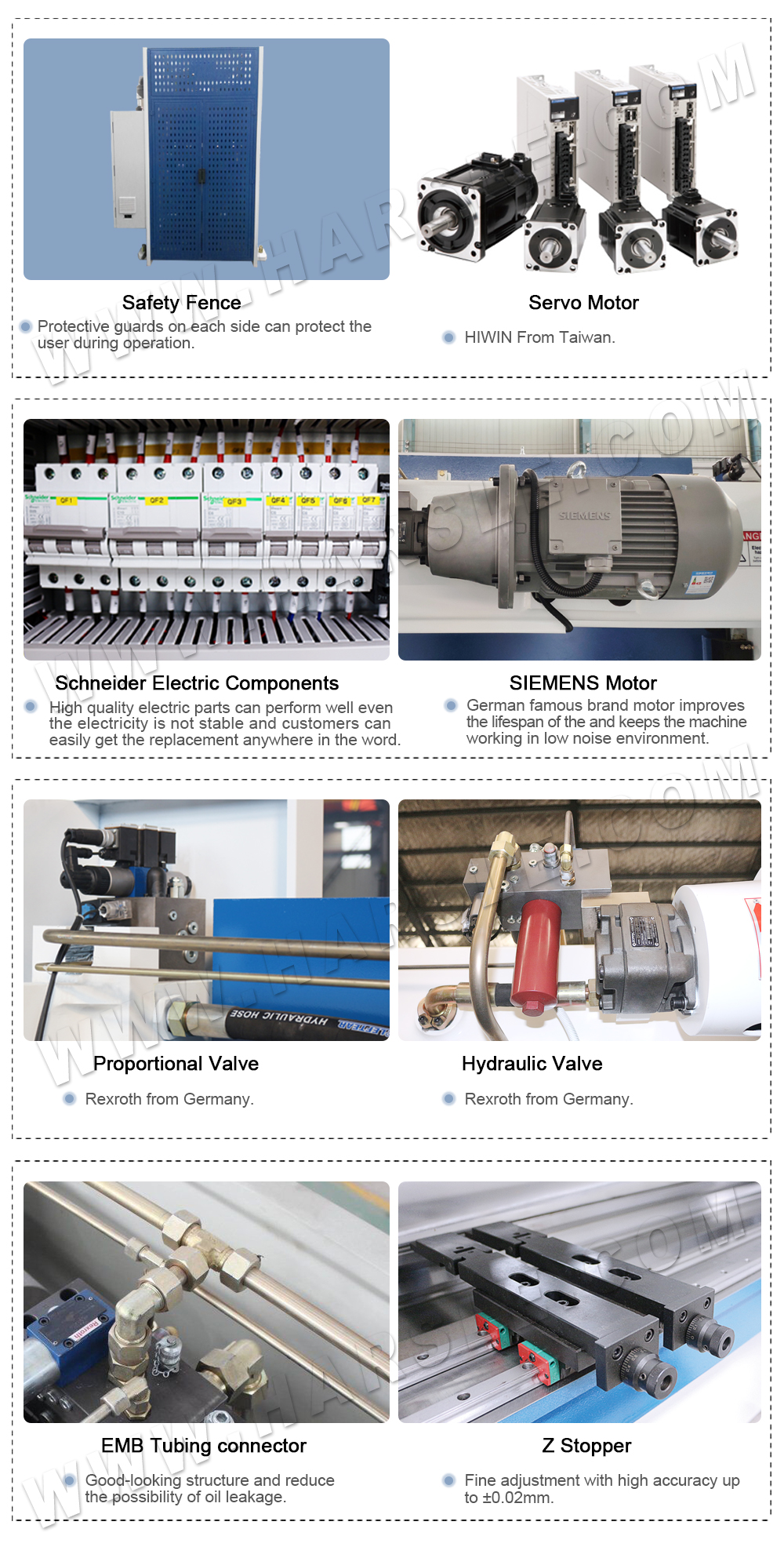 Compact Hydraulic CNC Press Brake Machine from China manufacturer - HARSLE